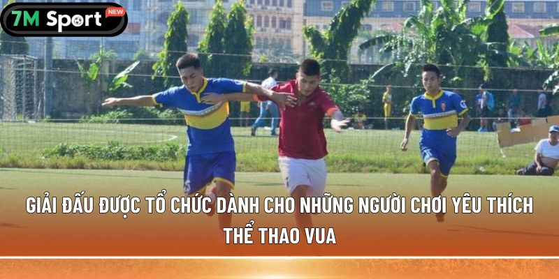 Bóng đá phủi - Hơi thở tự do của tinh thần thể thao phong trào 6 giai dau duoc to chuc danh cho nhung nguoi choi yeu thich the thao vua