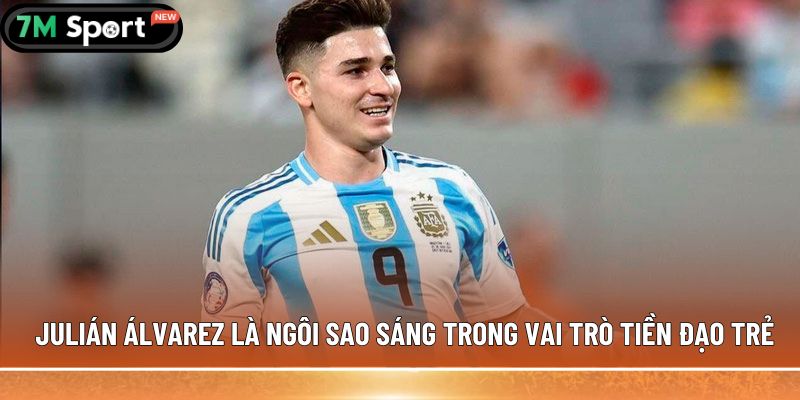 5 tiền đạo trẻ hay nhất thế giới, kỹ năng chuyên nghiệp 5 Julián Álvarez là ngôi sao sáng trong vai trò tiền đạo trẻ