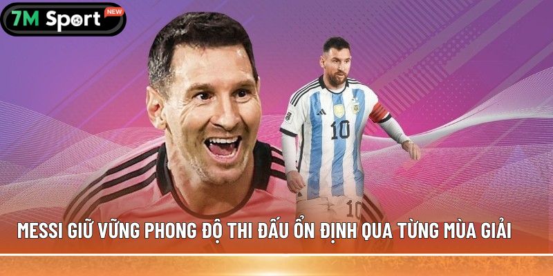Messi đang thi đấu cho đội bóng nào? Cập nhật mới nhất 6 Messi giữ vững phong độ thi đấu ổn định qua từng mùa giải